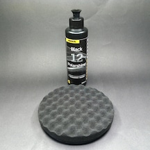 Pasta Cila Seti Epoksi Parlatma Polisaj Seti Mırka 12 Black Cila 250 Ml Yumuşak Ped 150 X 25 Mm