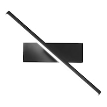 Suntek Modern Dönen Duvar Lambası Ev Yatak Odası Merdiven Koridor Siyah Beyaz Işık