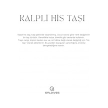 Kalpli His Taşı Doğaltaş Kolye