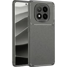 Newface Xiaomi Redmi Note 14 Pro Plus Kılıf Auto Focus Karbon Kapak - Gri