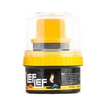 Nuri Leflef Krem Ayakkabı Boyası 60ml Hazır Siyah Cilalı Süngerli - 12'li Paket Diğer
