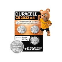 Cr 2032 Lityum Düğme Pil 4'lü Paket 3v, Cr2032