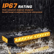 Çakar Lamba Çift Taraflı 30 Led Sarı-sarı / Lapa524