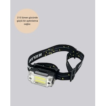 Flzdgnkr Kompakt Led Kafs Feneri Usb Şarjlı Manyetik 2 Işık Modlu 215 Lümen Çok Renkli