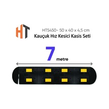 Kauçuk Hız Kesici Kasis Seti -2 Bantlı Eko - 7 Metre