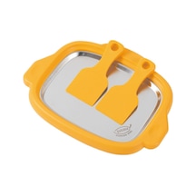 Monyee 304 Çelik Mutfak Aleti: Çok Amaçlı Dondurma Ve Yoğurt Pişirme Tepsisi, Evde Taze Izgara Sarı