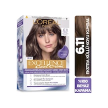 L Oréal Paris Excellence Cool Creme Saçboyası 6.11 Ekstra Küllü Koyu Kumral