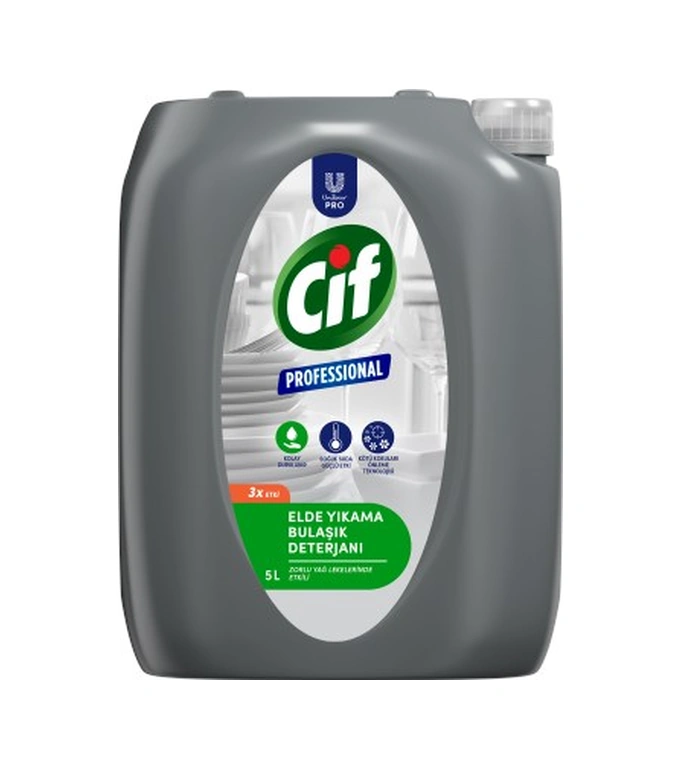 Cif Pro Bulaşık Deterjanı U-pro 5 Kg Koli 4 Adet