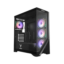 Vento Vg4202fla, 850w, 80 Plus Siyah, Temperli Cam, Rgb, Mesh, Atx, Akvaryum Tipi, Gamıng Kasa