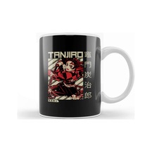 Demon Slayer Kimetsu No Yaiba Anime Tanjiro Kupa Bardak Porselen Karışık