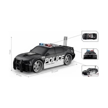 Bezos Wy620a 1:16 Sesli Oyuncak Polis Arabası Hb006
