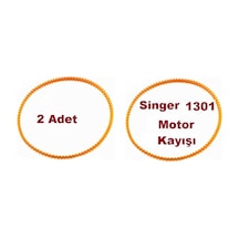 Singer 1301 Dikiş Makinesi Motor Kayış 2 Adet Yoknaz Kayışı