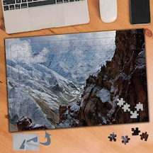 Karlı Dağlar Naturel Manzara 240 Parça Puzzle Yapboz Tablo-013