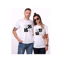 Tshirthane Puzzle Soul Mate Sevgili Kombinleri Tshirt Kombini Beyaz