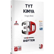 2025 3d Yayınları Tyt Kimya Video Destekli Defter