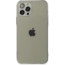 Newface - 957 - İphone 12 Pro Max Kılıf Fly Lens Silikon - Edntrend - - Şeffaf