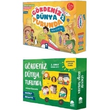 Mavi Kirpi 2. Sınıf Gökdeniz Dünya Turunda 1. ve 2. Set 20 Kitap