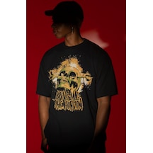 Bring Me The Horizon Rock Metal Müzik Grubu Ön Baskılı Unisex Ove Siyah