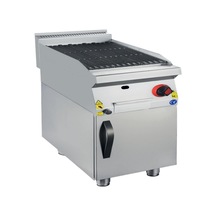 Karacasan Endüstriyel 900 Seri Dolaplı 40 Cm Doğalgazlı Lavataş Dökümlü Izgara