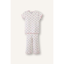 Defacto 2li Pijama Takımı Kız Bebek H5503a526smer233 Ekru-er233