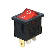 Mini Işıklı Anahtar On-Off 3P (Kırmızı-Yeşil-Sarı)