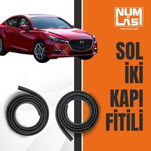 Mazda 3 Sedan 2013-2018 Sol Ön Ve Arka Kapı Fitili-a Kalite-numlas-nm4080