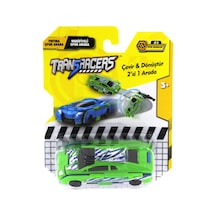 Transracers Dönüşen Araçlar Spor Arabalar Fırtına / Modifiyeli Yeşil