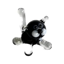El Yapımı Mini Murano Cam Kedi Biblo A120-05