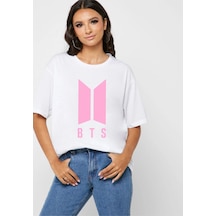 Startmore Bts Oversize Tişört Beyaz