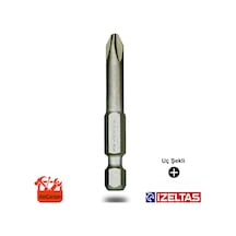 İzeltaş Bits Uç Yıldız Uç Matkap Ucu Vidalama 100 Ph2 X 100 MM Uzun Boy 10 CM