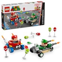 LEGO® Super Mario™: Mario Kart™ – Baby Mario ile Baby Luigi 72034 - 8 Yaş ve Üzeri Çocuklar için Koleksiyonluk Oyuncak Yapım Seti (321P)