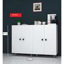 Çok Amaçlı Dolap Mutfak / Kiler / Banyo Dolabı 120 Cm Suntalam