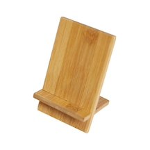 Kangvka Ahşap Masaüstü Telefon Tutucu - 4-8 İnç Telefonlar İçin, Video İzleme Ve Konferanslar İçin Sabit Tutma, Taşınabilir Ve Kolay Montaj, Doğal Malzeme Diğer