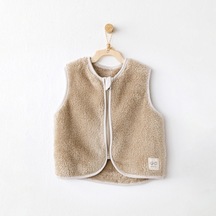 Andywawa Bebek Tinny's Sheeps Peluş Yelek Bej Ac26162 Beige