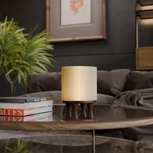 Modern Mocha Formlu Masa Lambası Minimalist Dekoratif Kahve Köşesi Ve Mutfak İçin Aydınlatma .