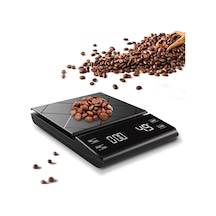 6012 Dijital Lcd Ekran Timer Fonksiyonlu Mutfak Ölçeği 0.3-3000g