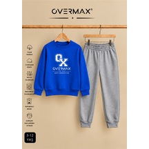 Saks Mavi Üst-gri Alt