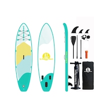 Up Balance Board Şişme Sup Board/stand Up Paddle Board 320x81x15 Cm Yeşil