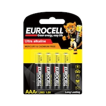 Eurocell- Aaa4 Lr03 1.5 V Ultra Alkalin Pil
