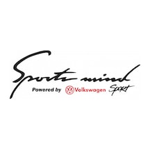 Powered By Volkswagen Sport Mind Oto Araba Sticker