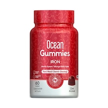 Orzax Ocean Gummies İron Yeni Nesil Demir Desteği 60 Adet Çiğnenebilir Jel Form