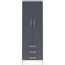 Arges Dolap 4 Raflı 3 Çekmeceli 2 Kapaklı 60x30x182 Aytaşı-an... Aytaşı
