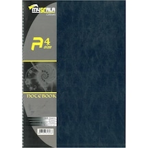 Özkan 160 Yp Çizgili Defter Özkan A4 Spiralli Kar. Kap. k.Lacivert