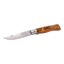 Mam Palaçoulo Filmam Douro 2148 Kahverengi Kamp Çakı 20cm- Manuel, Zeytin Ağacı Sap, Kilitli Çok Renkli