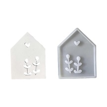 Sevimli Hollows Ev Silikon Reçine Kalıpları, Pişirme0002 Diğer