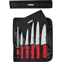 Pirge Duo Çantalı 6 Lı Bıçak Seti