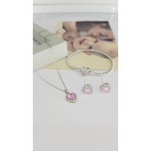 Sones Çelik Takı Setleri Sns500260 Gümüş - Rose Gold
