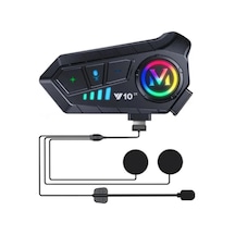Lvsqvr Ipx6 Suya Dalı Intercom Kulaklık Otomatik Çağrı Cevaplama