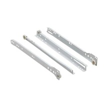 Samet 550Mm Beyaz Bantlı Çekmece Rayı 1 Takım Gri