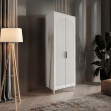 Guneystore Oslo 2 Kapaklı Komple Mdf Gardırop